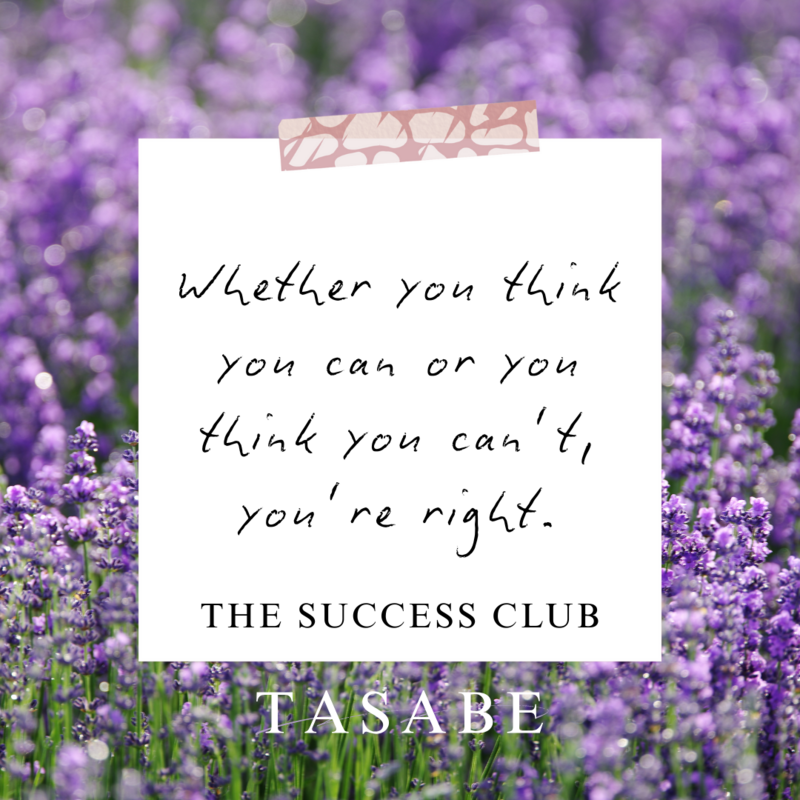 The Success Club Quote