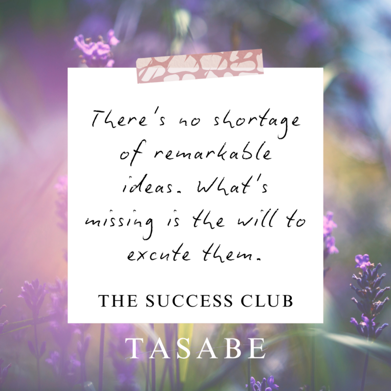 The Success Club Quote